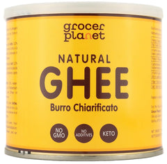 Grocer Planet Natural Ghee – geklärtes Ghee 500 g zum Keto-Kochen