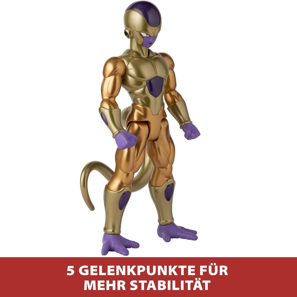 BANDAI – Dragon Ball Super – Golden Frieza – Limit Breaker Figur 30 cm – Offizielle Lizenz von Dragon Ball – Große bewegliche Frieza-Figur – Frieza-Figur – Spielzeug für Kinder ab 4 Jahren – 36733 Actionfiguren Naty Shop