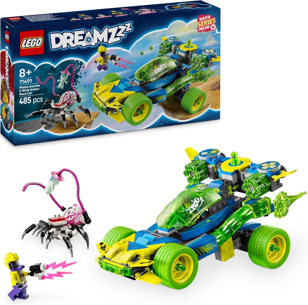 LEGO DREAMZzz Mateo vs. Cyberhirn-Mech - Modularer Roboter zum Bauen und Spielen für Mädchen und Jungen ab 8 Jahren - in Skorpionfigur umbaubarn - inkl. Minifigur und Dreamling - Geschenkidee - 71495