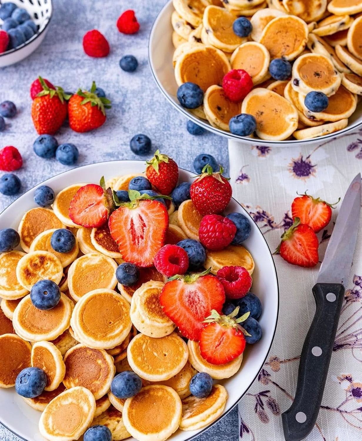 RUF Classic Pancakes, amestec de copt pentru clătite pufoase în stil american, 540 grame Bucatarie Naty Shop