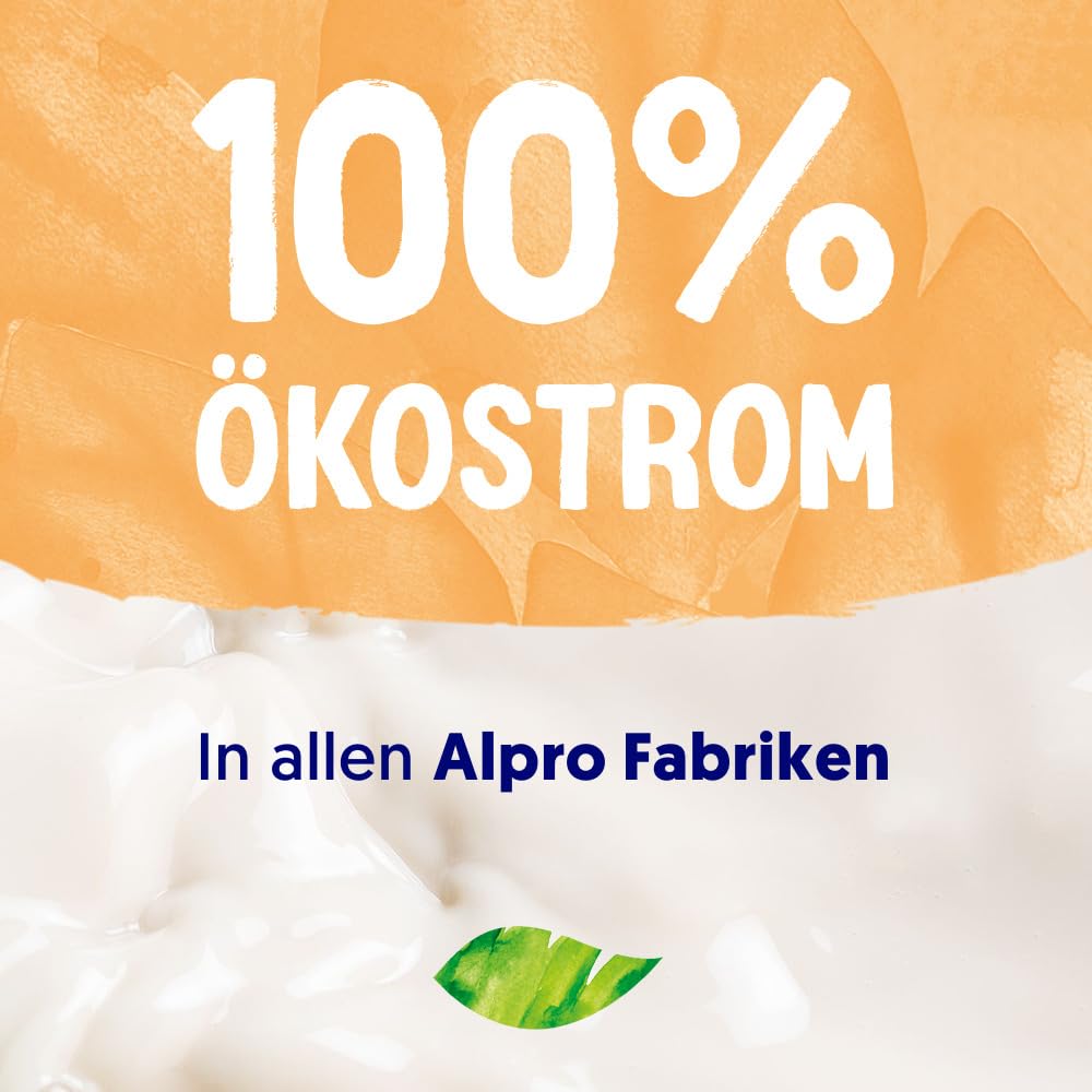Alpro Vanille-Sojamilch 8x1L – Vegan und reich an Kalzium