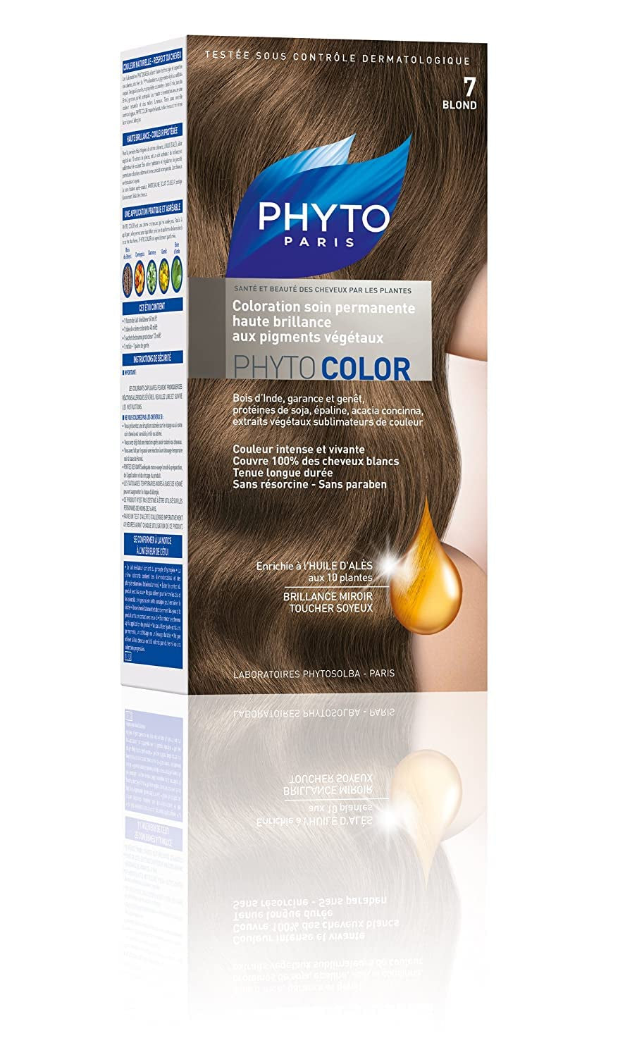 Culoare permanentă pentru păr, 5.3 Light Golden Brown Vopsea pentru par Naty Shop Negru