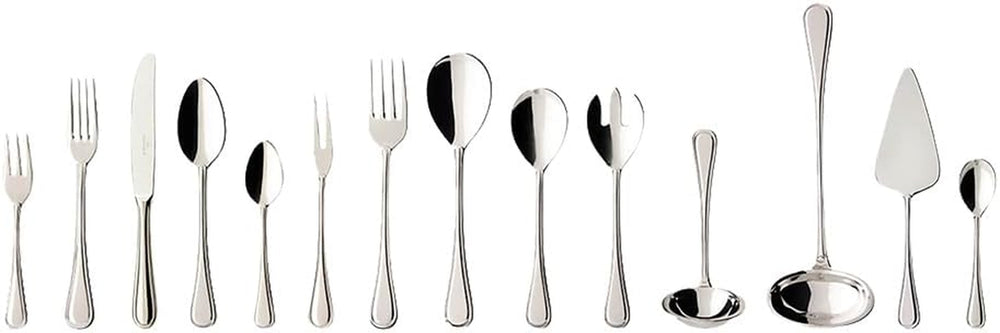 Villeroy und Boch Neufaden Merlemont Besteck für bis zu 12 Personen, 70 Teile, Edelstahl Kitchen Naty Shop