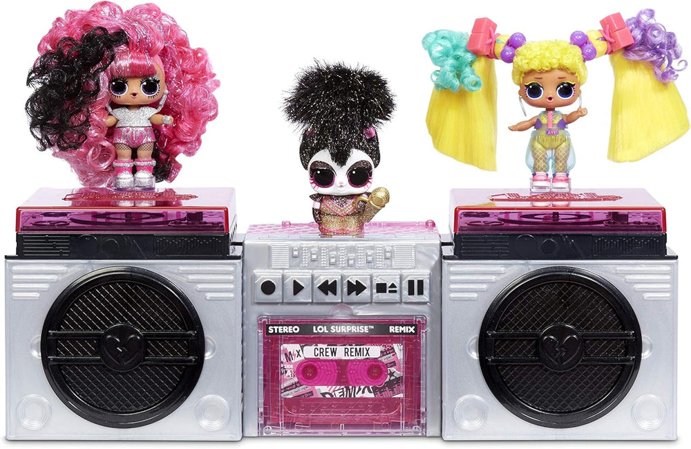 LOL Surprise! 567080E7C Remix Pets - Articol de colecție - 9 surprize cu păr natural, accesorii și versuri surpriză