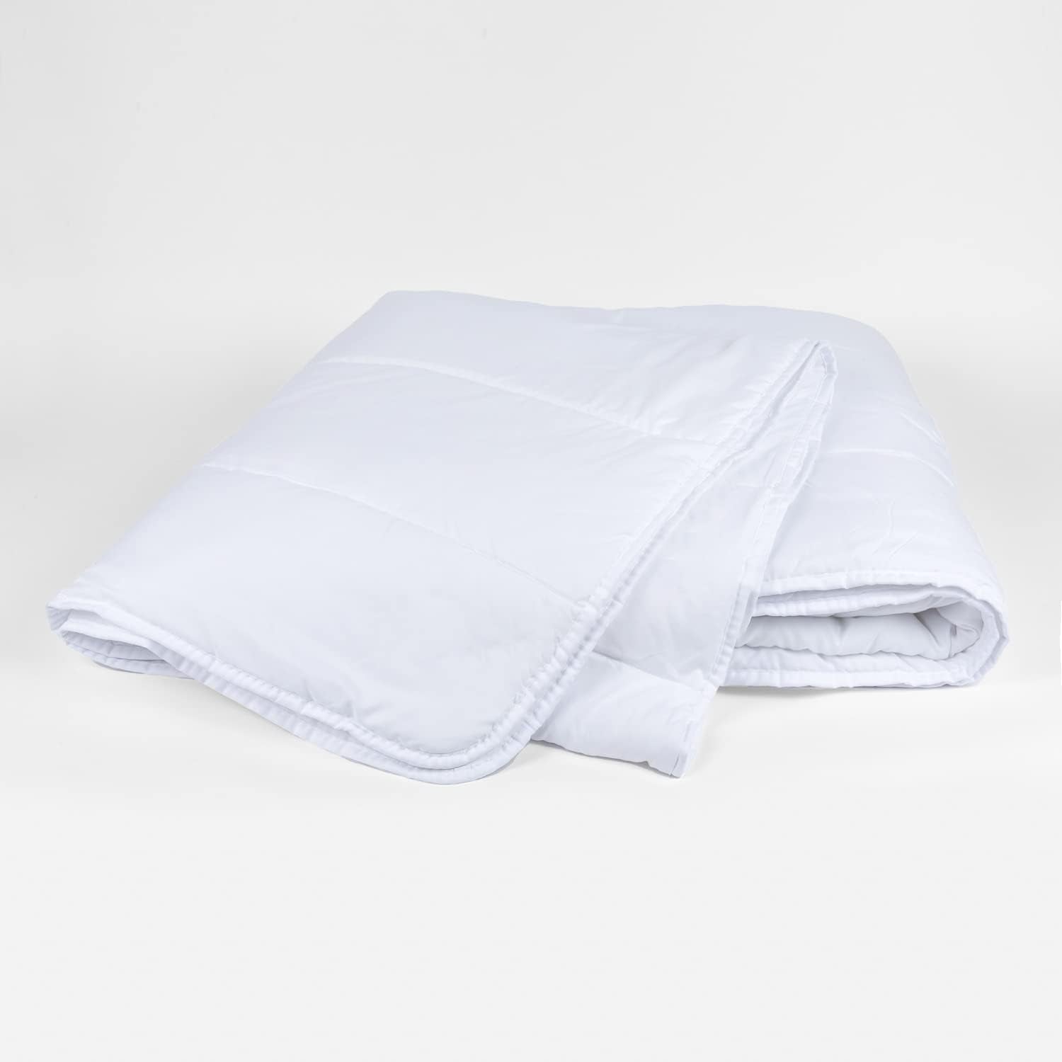 Pikolin Home plapuma, fibra, alb, Cama 135/140-220 X 220 Cm, 2 Plapumi si pilote Naty Shop