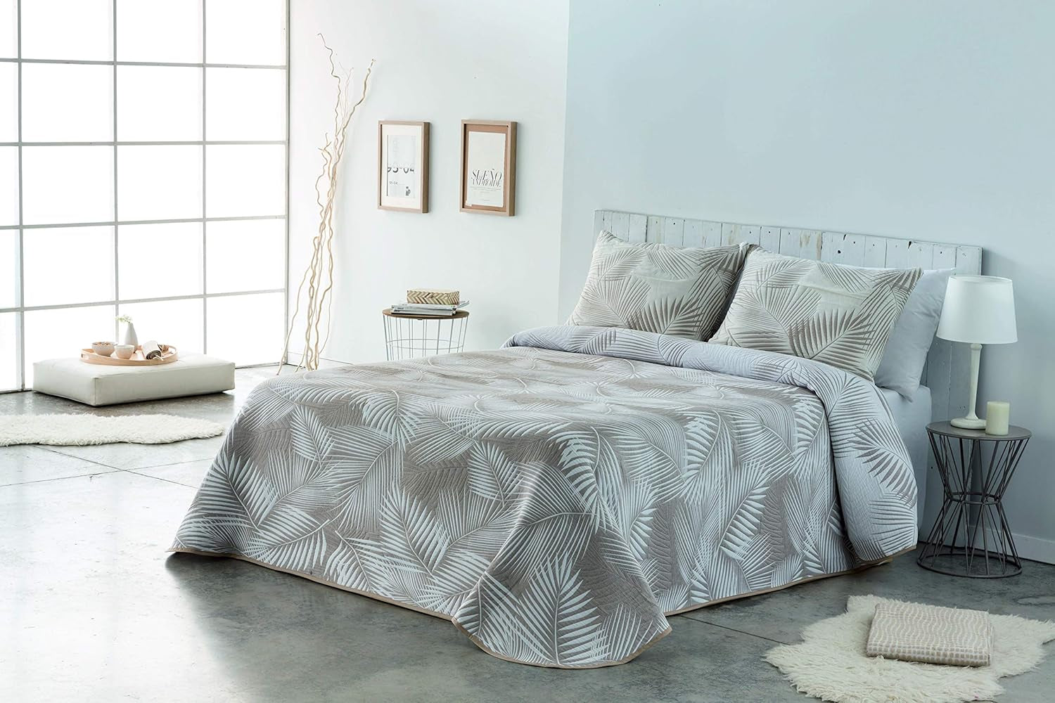 VIALMAN Sofia 30 Bouti Plapumă ușoară pentru pat dublu | dimensiune plapumă 250 X 270 cm, gri Plapumi si pilote Naty Shop Taupe 230X270 Cm