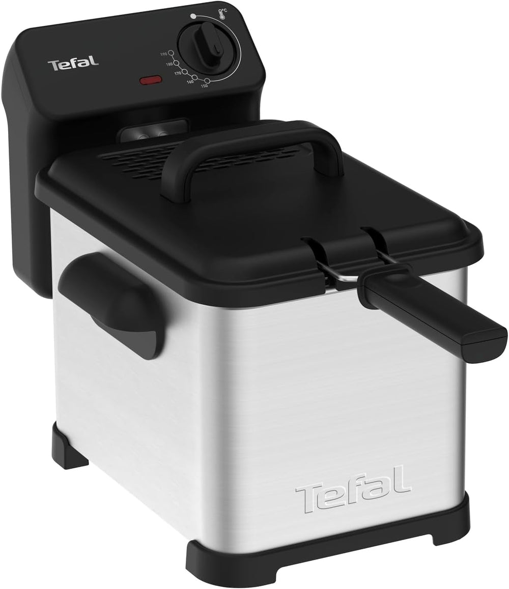 Tefal Family Pro Access 4.0L, 3000 Watt, semiprofessionell, mit Öl, abnehmbarer Öltank, Kühlzonen-Technologie Haushaltsgeräte Naty Shop