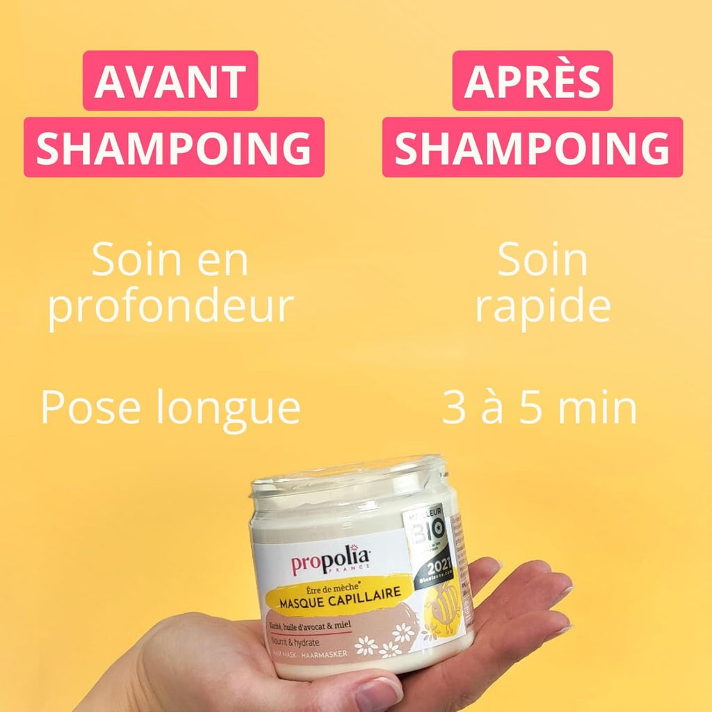 ® Mască de păr organică Masca de par Naty Shop