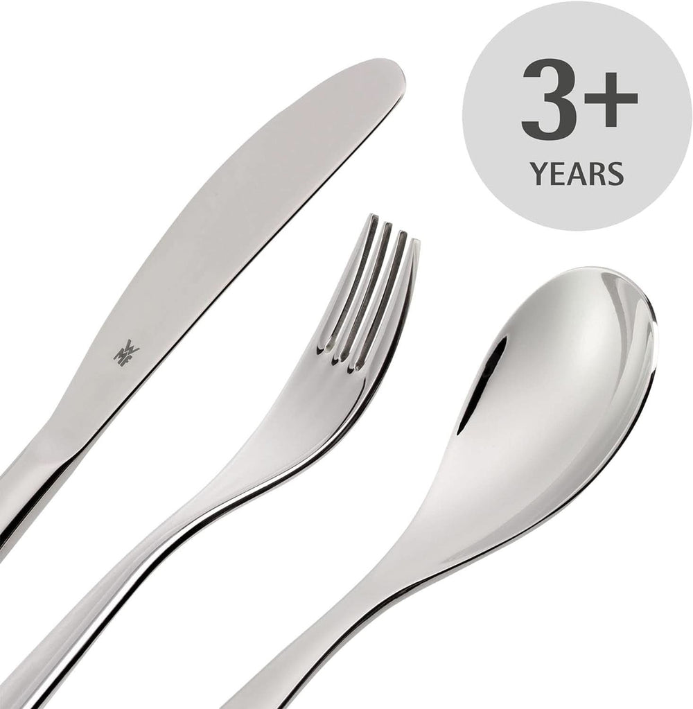 WMF Animals Edelstahlbesteck für Kinder, 4-teilig, poliert Cromargan Kitchen Naty Shop