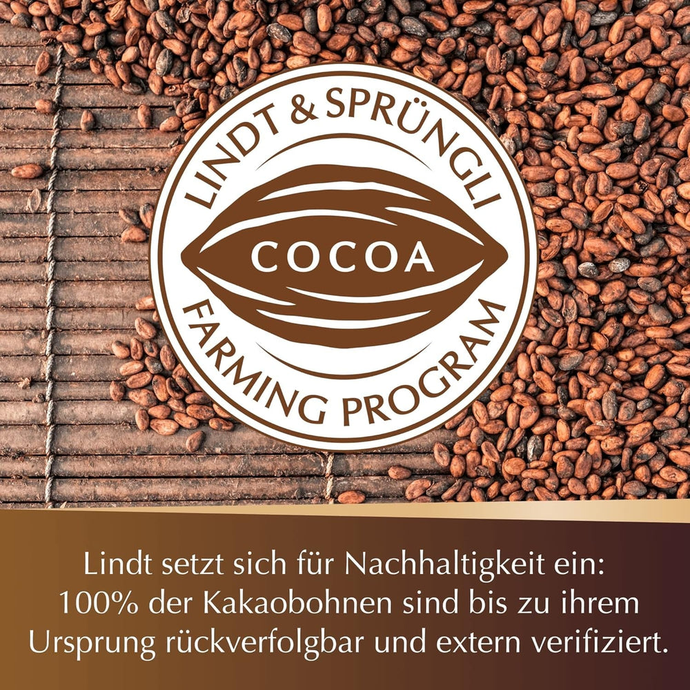 Lindt NUXOR Gianduja Cremige Milchschokolade mit gerösteten ganzen Haselnüssen, 103 Gramm Naty Shop Schokoladenbonbons
