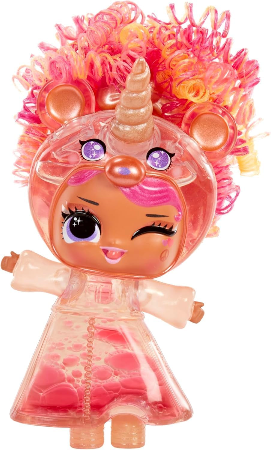 L.O.L. Surprise! Unicorns Tots - Inklusive 1 Puppe mit Transparentem Körper und Lavalampen-Effekt, Blindverpackung, 8 Puppen zum Sammeln, mit 2 Bunten Mixturen, für Kinder ab 4 Jahren