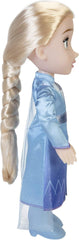 Disney Frozen 2 ELSA Reisepuppe, 35 cm große Puppe mit vom Film inspiriertem Kult-Modekleid, Stiefeln und Langen geflochtenen Haaren für zusätzlichen Spielspaß, für Mädchen ab 3 Jahren