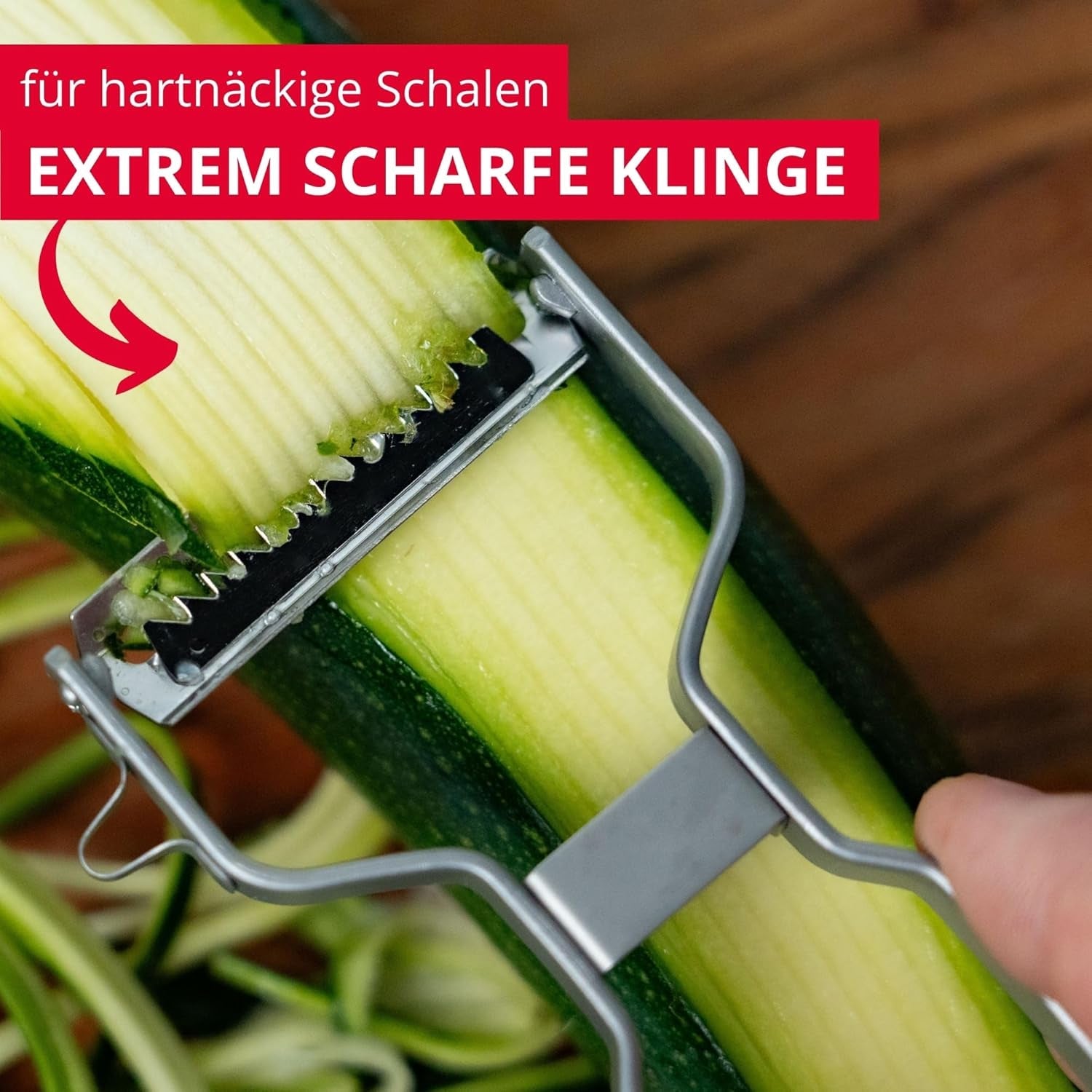 Westmark Julienneschäler, Edelstahlschäler Naty Shop