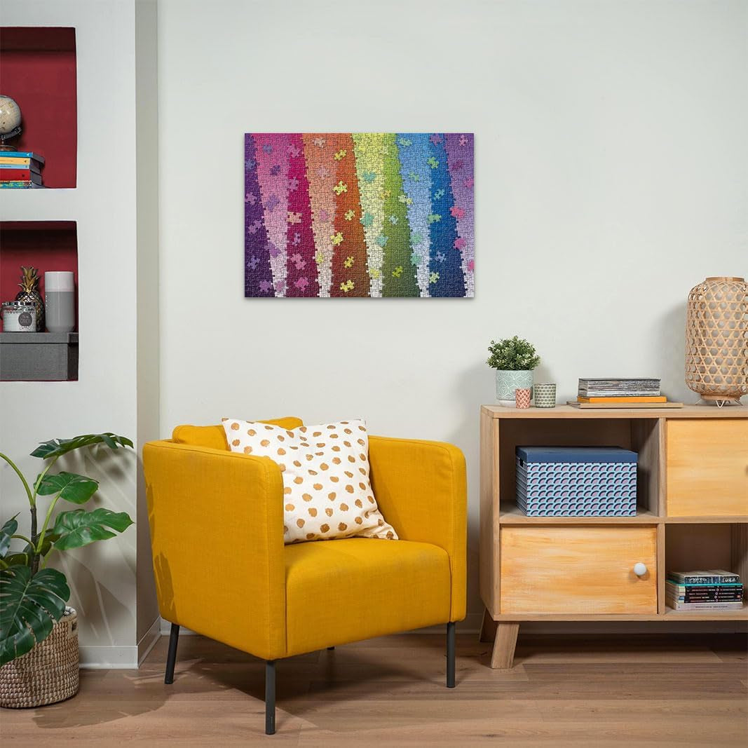Ravensburger puzzle jigsaw pentru adulți 1000 piese - Culori pe culori Puzzle Naty Shop