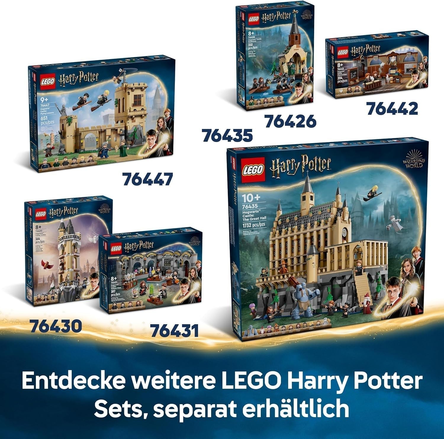 LEGO Harry Potter „Abenteuer mit dem reisenden Ritter“ Bauset 5 Minifiguren, darunter Ernie Prang, Stan Shunpike und Tatze Busspielzeug für Fans der Zauberwelt, Jungen und Mädchen ab 8 Jahren 76446 Bausets Beuche den LEGO-Store