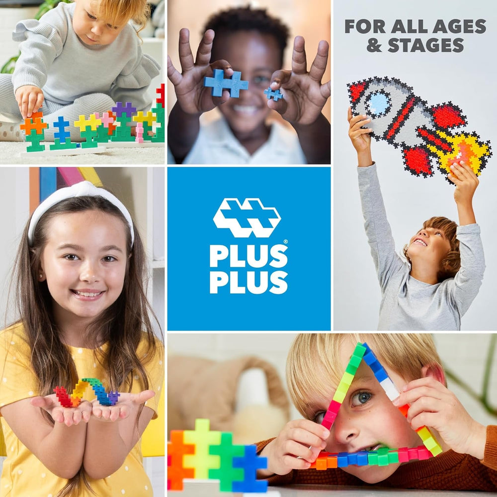 Plus-Plus 130 Kreativ Bausteine Big Aktivitäten Set