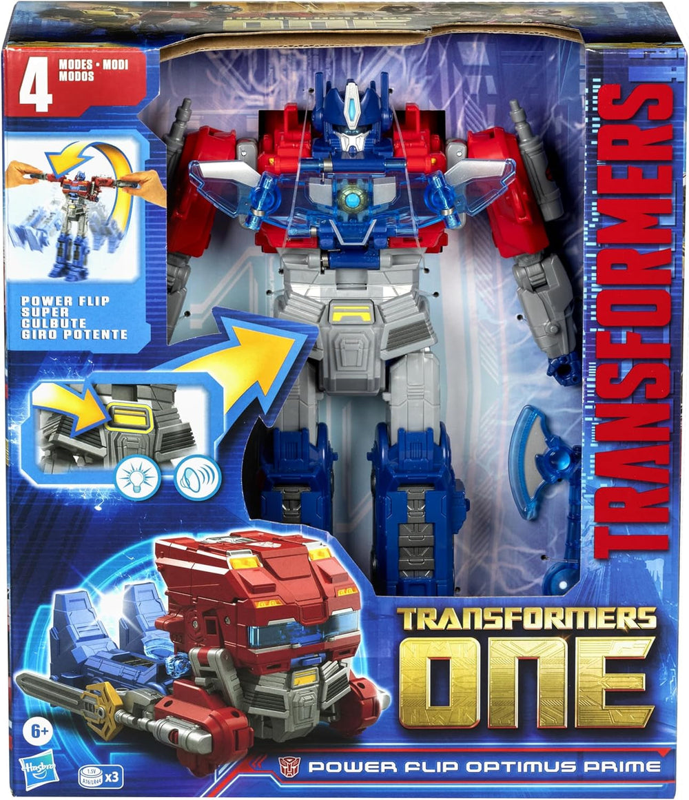 Transformers One Power Flip Optimus Prime (Orion Pax) interaktive Figur Actionfiguren Naty Shop