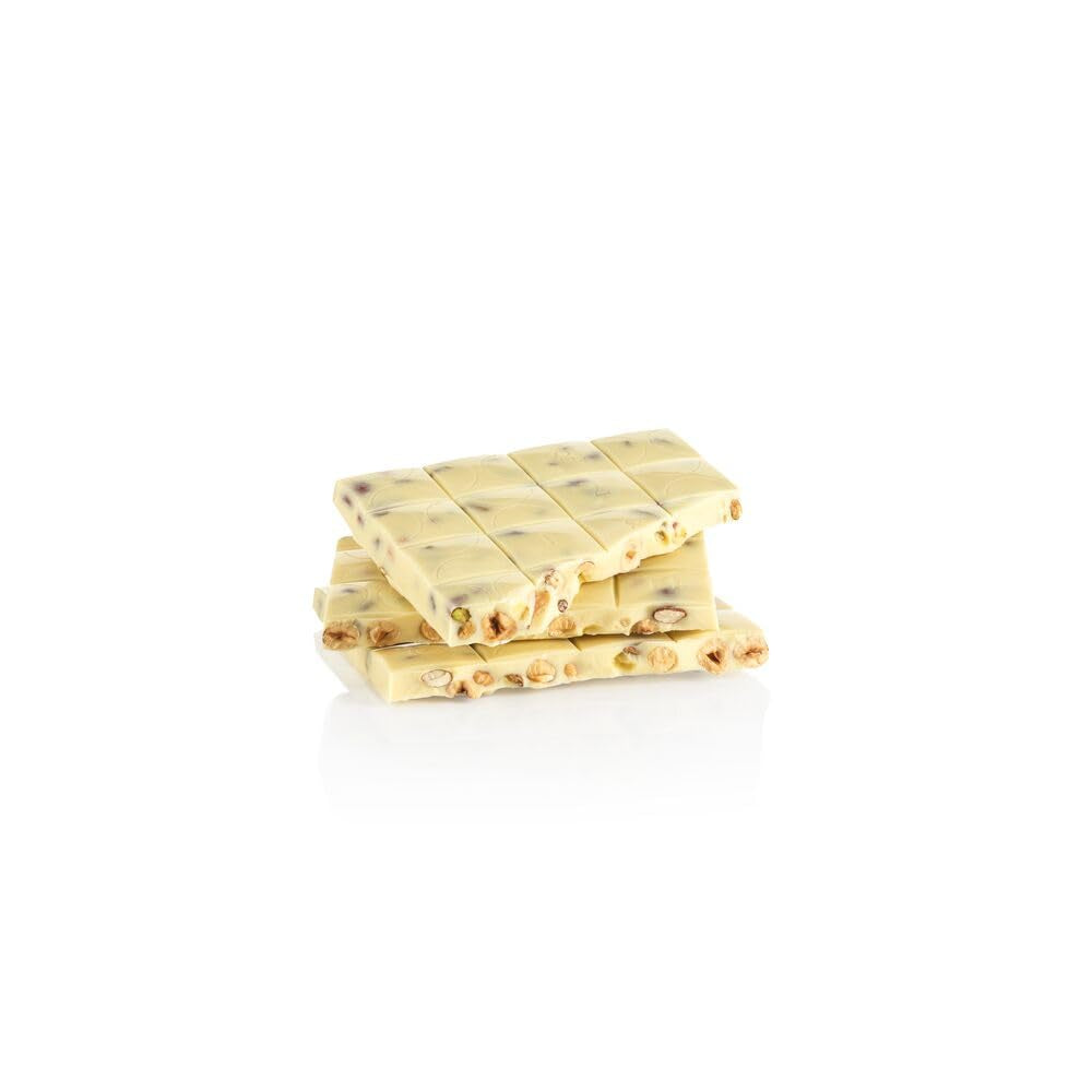 Venchi - Baton Maxi de Ciocolată Albă, Sărat, 600g, Fără gluten, Fără coloranți artificiali și fără conservanți