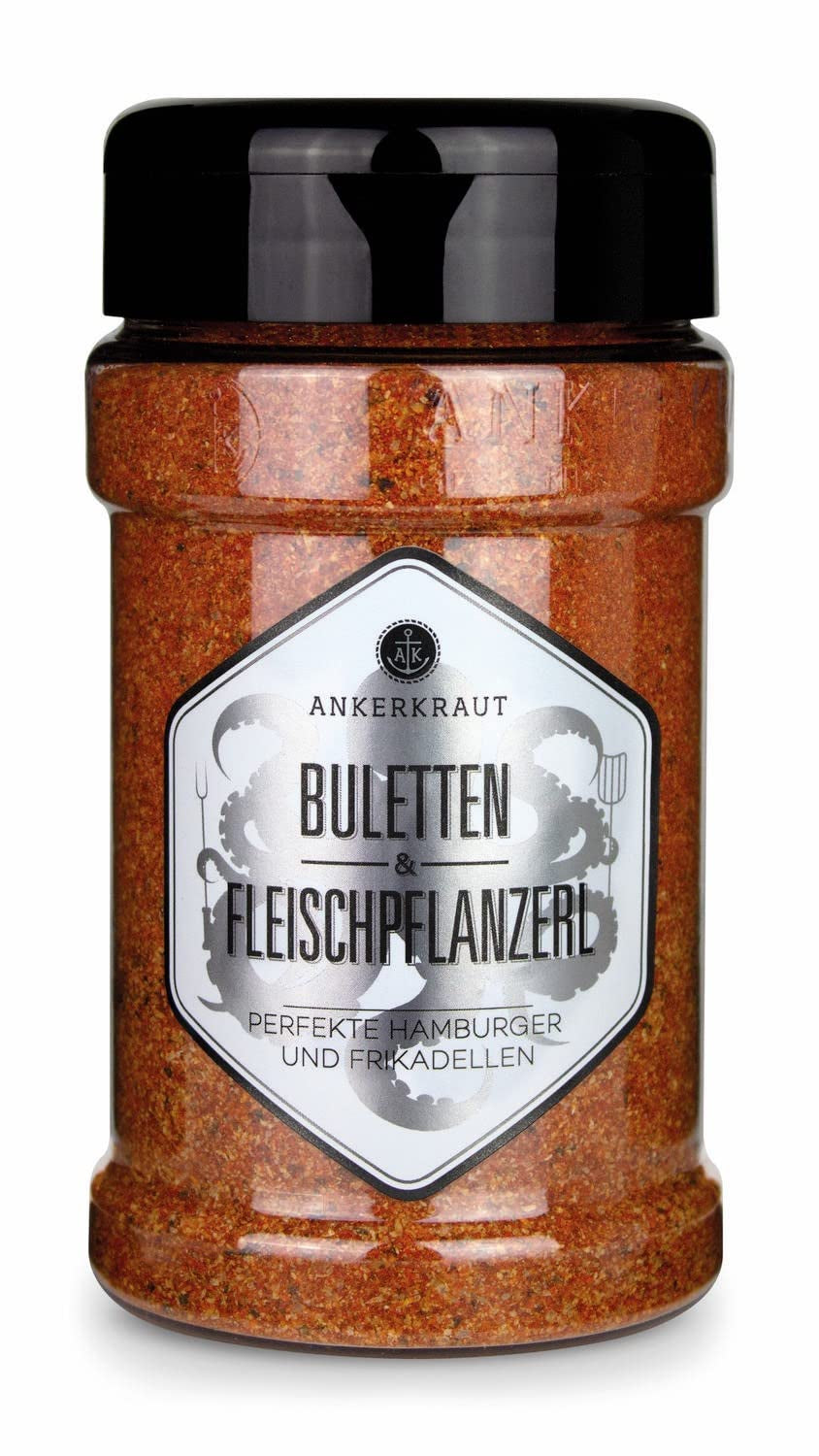 Ankerkraut Buletten & Fleischpflanzerl, Gewürzmischung für Buletten und Frikadellen, 250g im aromadichten Beutel