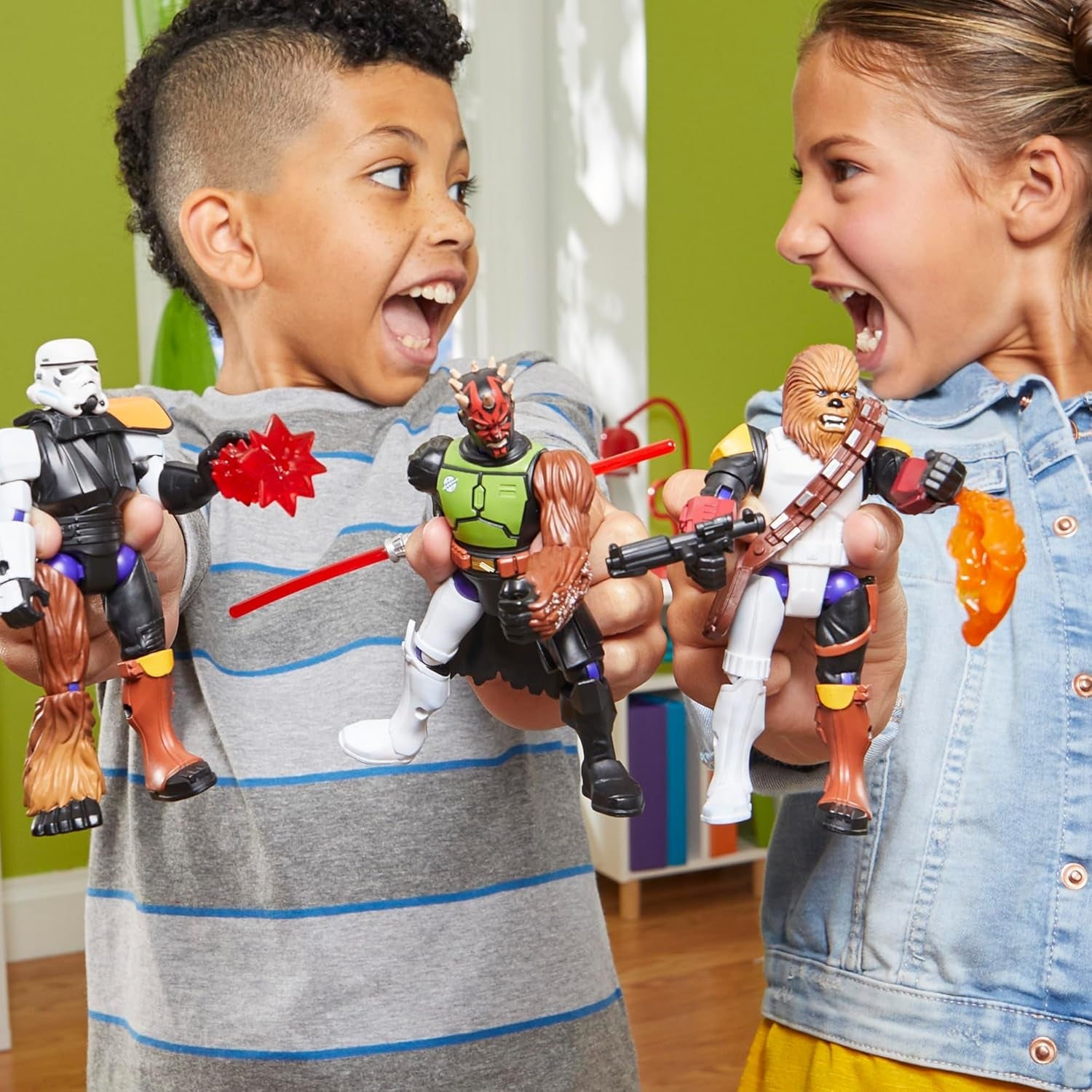 Star Wars Mixmashers Boba Fett Personalizabil Mix-And-Match Action Figure & Accesorii Action figures Naty Shop