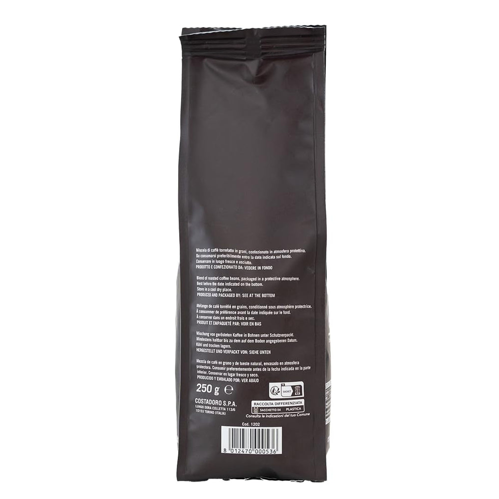 Costadoro Master Club Coffee 250G Bohnen - Espressokaffee Naty Shop Kaffee