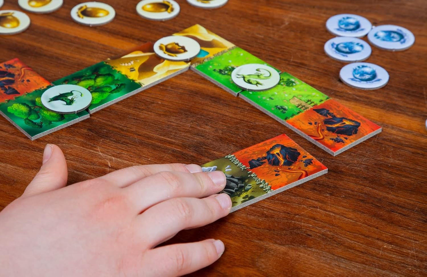 Pegasus Spiele 57111G - Dragomino *Jocul pentru copii al anului 2021*, Multicolor