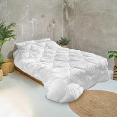 Supreme Decke Bleu Câlin, sehr warm, extra weicher Umschlag, superweich, Hotelkomfort, 140 x 200 cm Bettdecken und Steppdecken Naty Shop