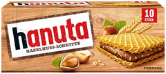 Ferrero Hanuta, 10 bucăți, 220g