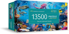 Trefl Prime – UFT-Puzzle: Tauchen Sie ein ins Unterwasserparadies – 13.500 Teile, großes Puzzle mit buntem Meeresboden, dickster Karton, Bio, EKO, Unterhaltung für Erwachsene und Kinder ab 12 Jahren. Standardtitel des Puzzles im Naty Shop