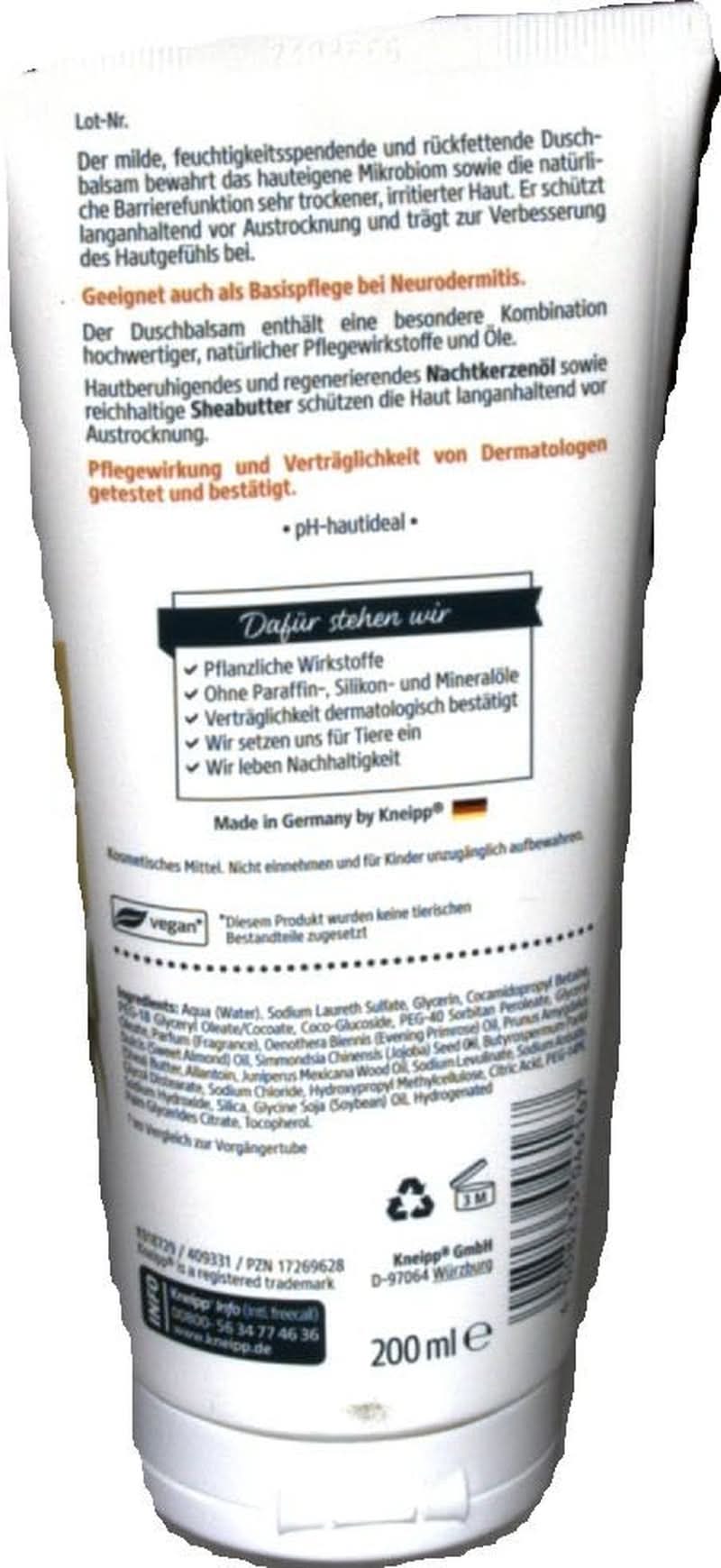 Kneipp, Duschspülung, 200 ml Dusche und Bad Naty Shop