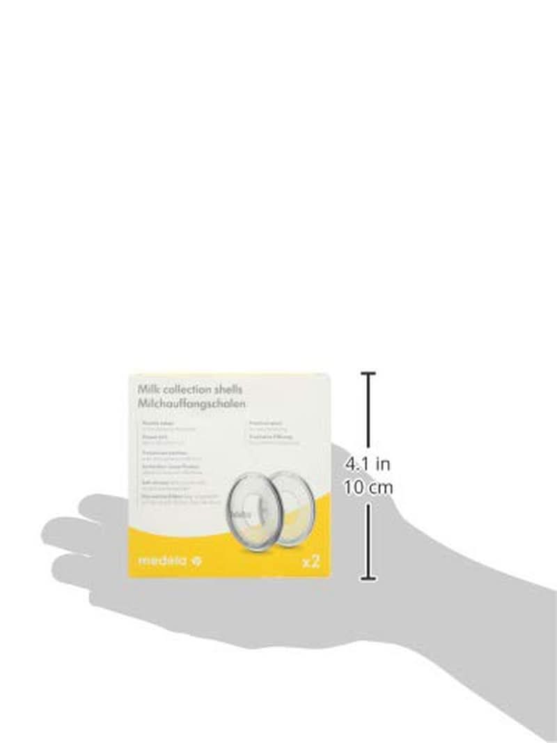Medela Milchauffangschalen – Bpa-Frei, Aus Weichem, Flexiblem Silikon – 2Er-Set Zubehör Essen und Stillen Bebe Naty Shop