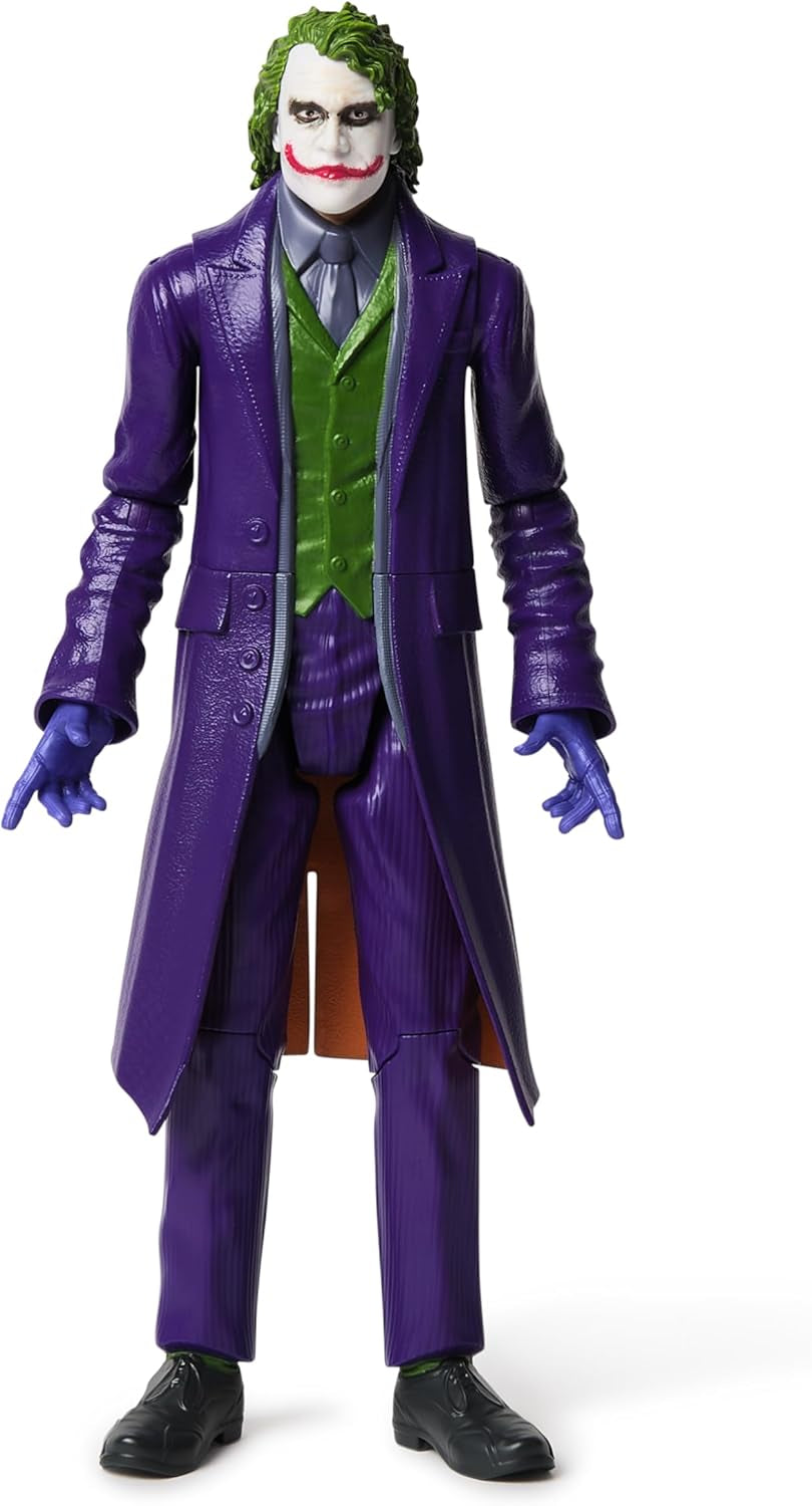 DC Comics The Dark Knight – Joker-Actionfigur, bekannt aus der legendären Trilogie The Dark Knight in 30 cm. Ab 3 Jahren Actionfiguren Naty Shop