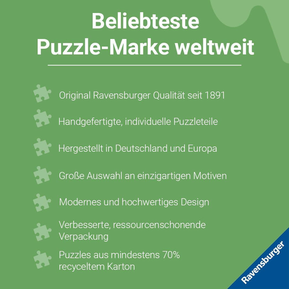 Ravensburger - Puzzle pentru adulți - Puzzle rotund cu 500 de piese - Potrivit de la 12 ani - Insecte (roată colorată) - Puzzle fabricat în Europa - 12000820 Puzzle Naty Shop