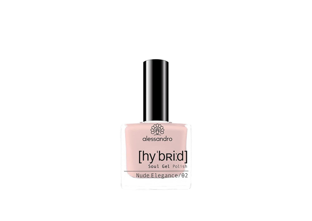 Oja HYBRID alessandro Sinful Glow - Nuanță Nude - Unghii perfecte în doar 3 pași, fără LED - rezistă până la 10 zile! 8 ml
