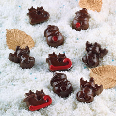 Silikomart 199194, für Schokoladenpralinen, Wintermotiv Kitchen Naty Shop