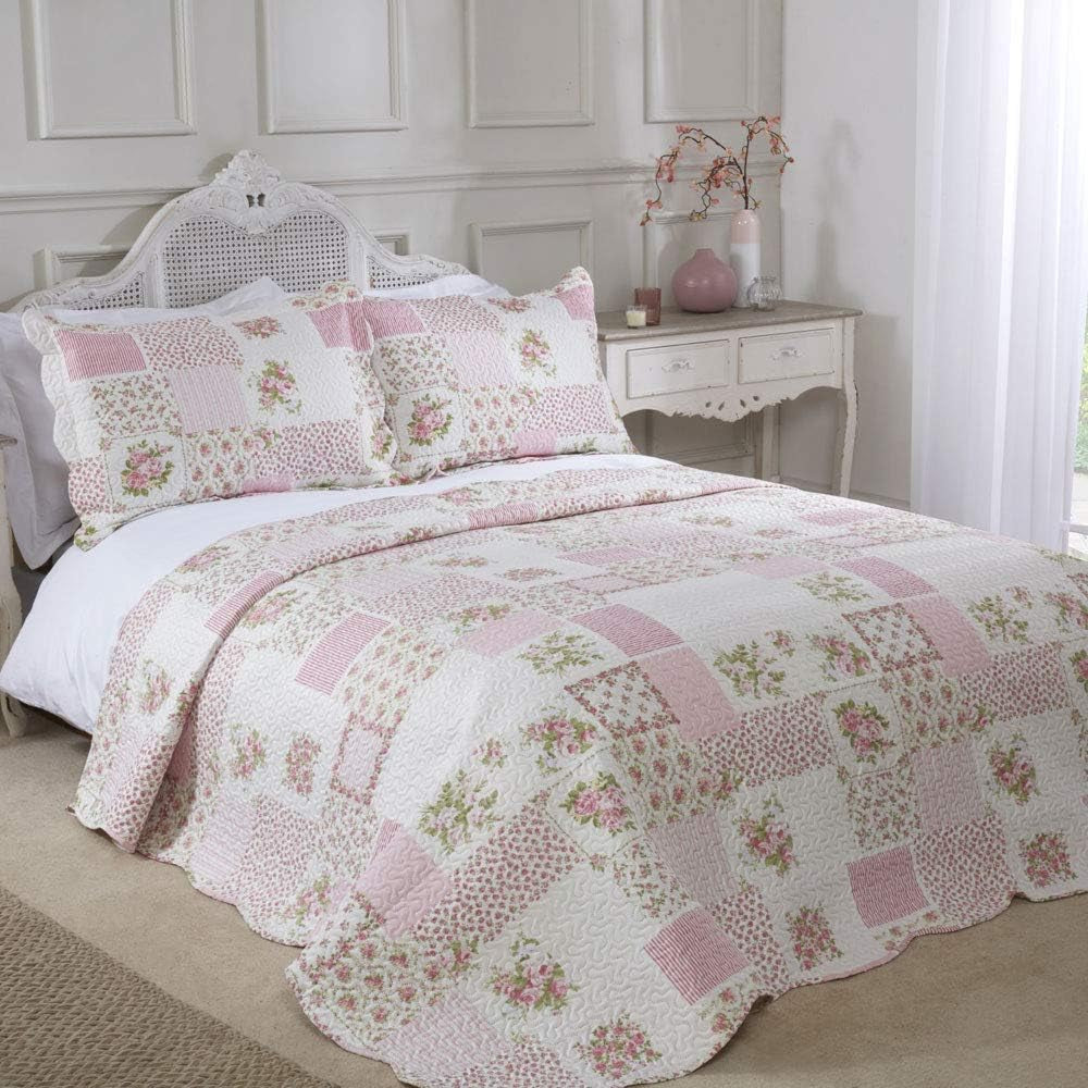 Emma Barclay Bettbezug für Einzelbett, 100 % Polyester, Cotswold, Rosa Rose. Betten und Bettdecken. Emma Barclay Rose Einzelbett