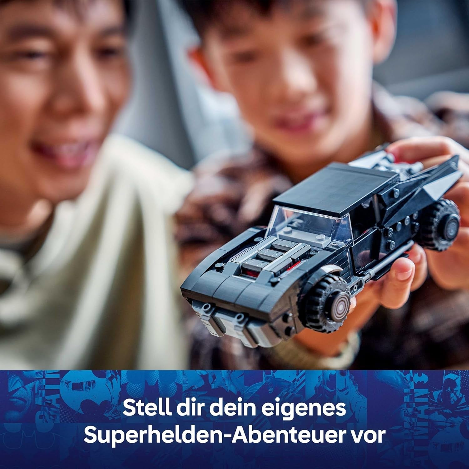LEGO DC Batman: The Batman Batmobil - Kinder Spielzeug - Spielset mit Modellauto und Superhelden Minifigur für Kinder ab 9 Jahren - Kreatives Geschenk für Jungen, Mädchen und Fans - 76332