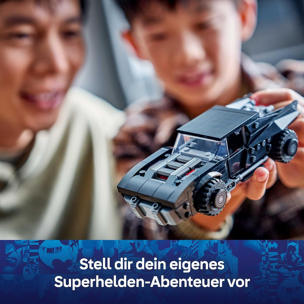 LEGO DC Batman: The Batman Batmobil - Kinder Spielzeug - Spielset mit Modellauto und Superhelden Minifigur für Kinder ab 9 Jahren - Kreatives Geschenk für Jungen, Mädchen und Fans - 76332
