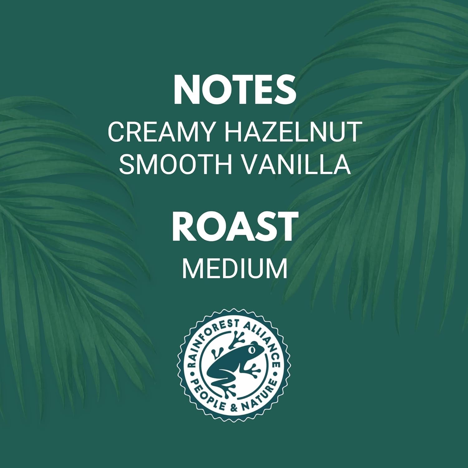 Cafea boabe premium cu vanilie și alune (2 lb) de la N/A