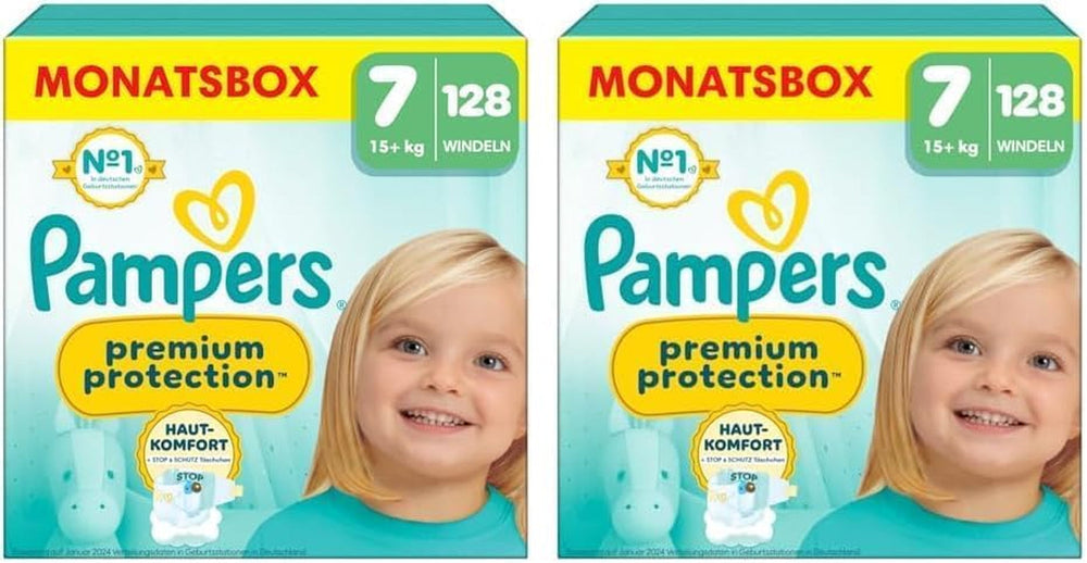 Pampers Premium Protection Mărimea 5, 152 scutece, 11 kg-16 kg, protecția noastră numărul 1 împotriva pielii și scurgerilor