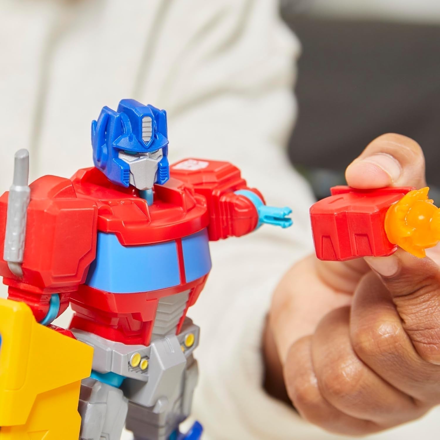 Transformers Mixmashers Optimus Prime Personalizabil Deluxe Action Figure & Accesorii Action figures Naty Shop