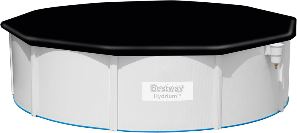 Prelată Bestway din PVC Ø 493 cm, neagră, rotundă