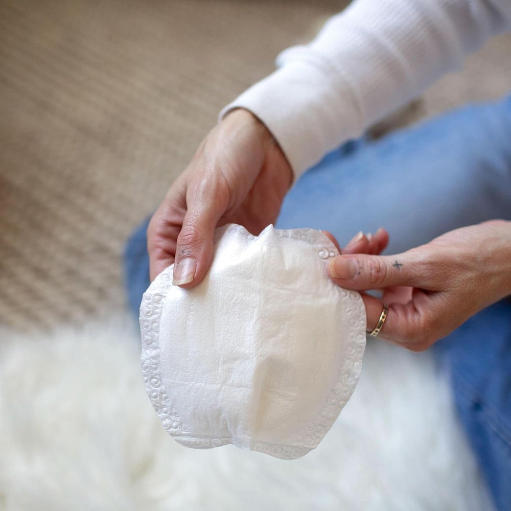 Einwegscheiben, saugfähig, schwarz, 60 Stück Lebensmittel- und Stillzubehör Bebe Naty Shop