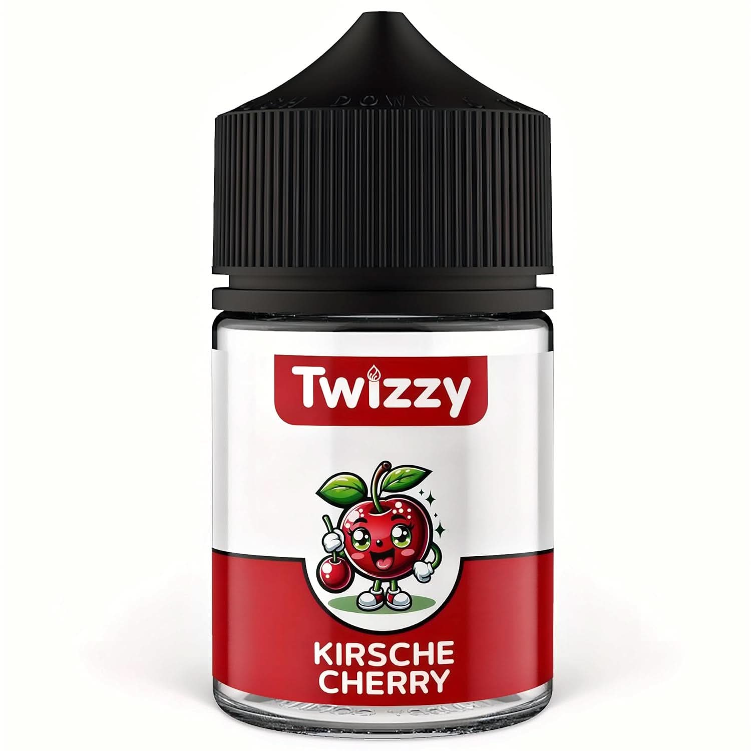 Twizzy Kirsch-Lebensmittelgeschmack – 60 ml – Intensiver Geschmack – Ideal zum Backen. Aromen Naty Shop