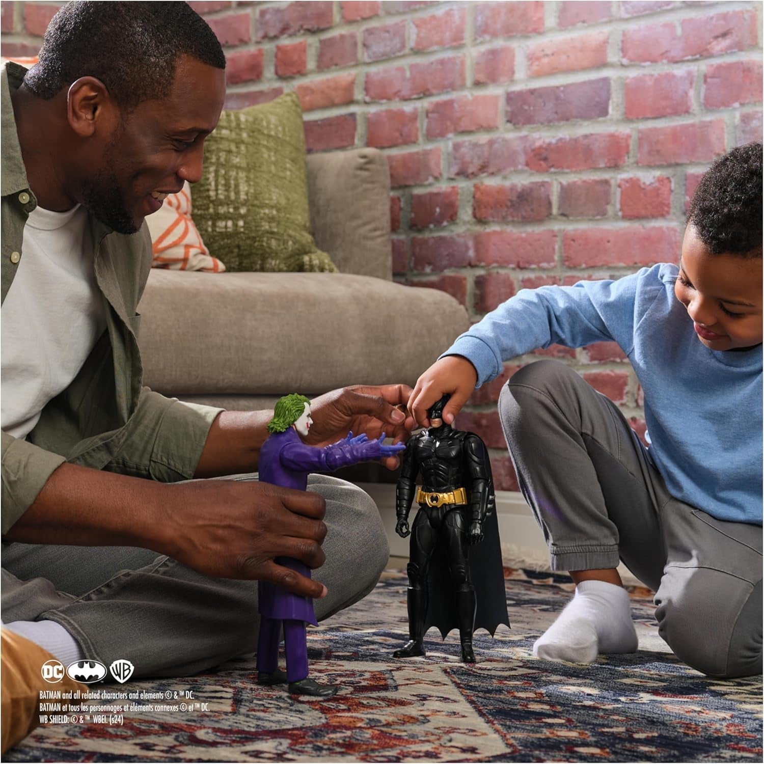 DC Comics The Dark Knight – Joker-Actionfigur, bekannt aus der legendären Trilogie The Dark Knight in 30 cm. Ab 3 Jahren Actionfiguren Naty Shop