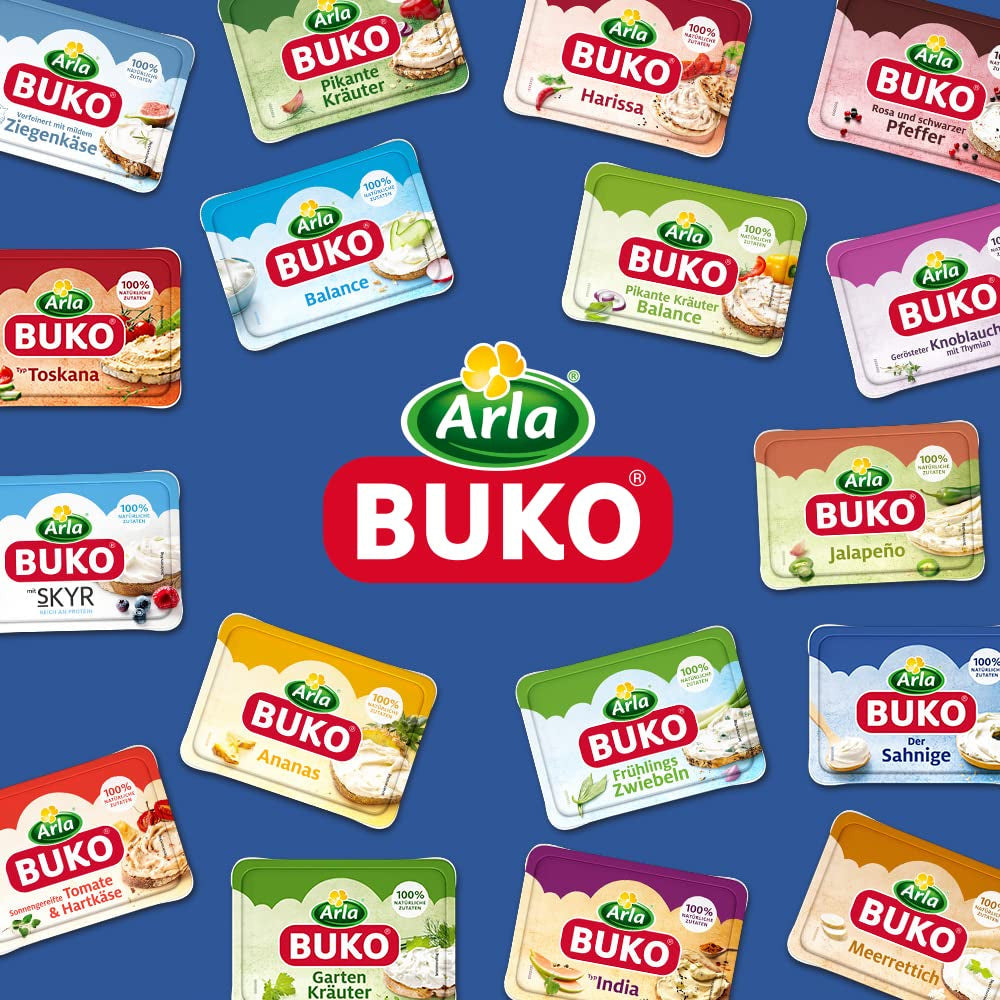 Balance Frischkäse | 10x 200g | 100% natürliche Zutaten| Ohne Konservierungsstoffe, Verdickungsmittel und Geschmacksverstärker