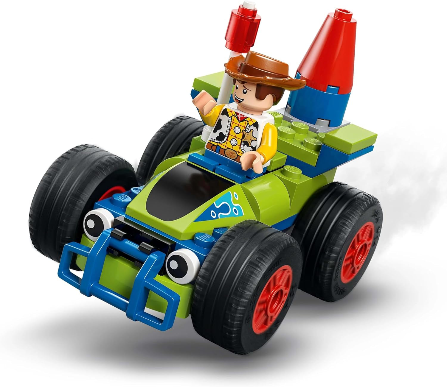 LEGO ǀ Disney and Pixar’s Partyzug und das Auto RC aus Toy Story - Mit Woody, Jessie, Porzellinchen und Buzz Lightyear Minifiguren – Kreatives Geschenk für Jungen & Mädchen ab 4 Jahren - 43264
