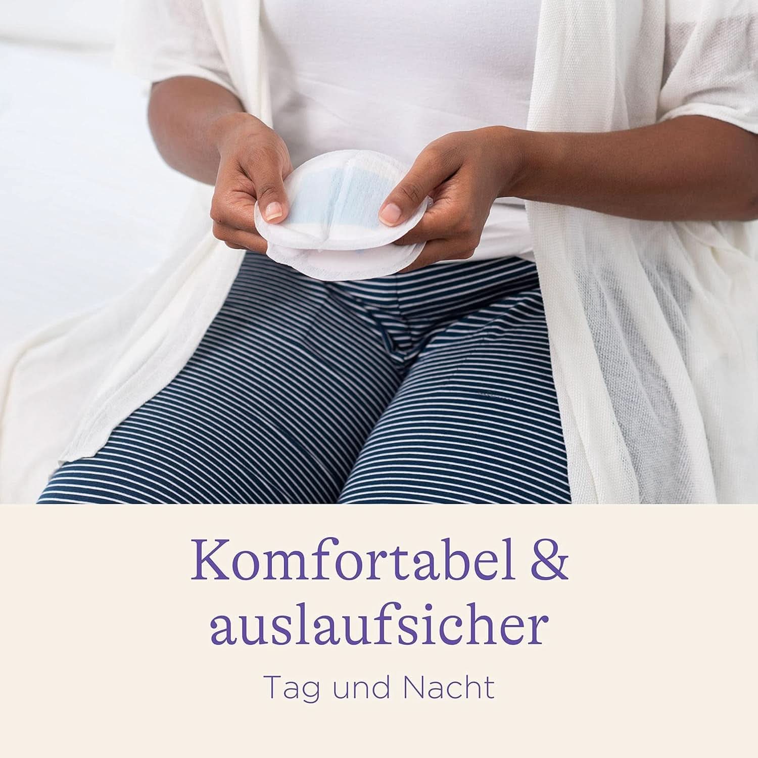 Lansinoh Stilleinlagen Blue Lock, 100 Stück - Saugfähiger Kern, Komfortabel & Auslaufsicher Accesorii Hrana si Alaptare Bebe Naty Shop