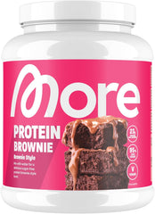 MEHR Protein Brownie, 600G, Vegane Backmischung Für Brownies Mit Der Extra Portion Protein, Geprüfte Qualität - Made in Germany Mischung zum Backen und Kochen Naty Shop Standardtitel