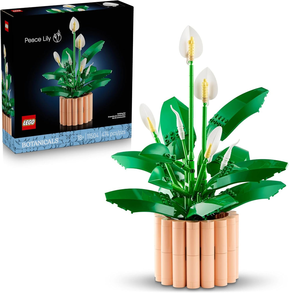 LEGO Botanicals Orchidee - Künstliche Pflanzen Set mit weißen und rosa Blumen - Modellbausatz für Erwachsene - Home und Zimmer-Deko - Botanik Kollektion - Geschenke für Frauen und Männer 10311